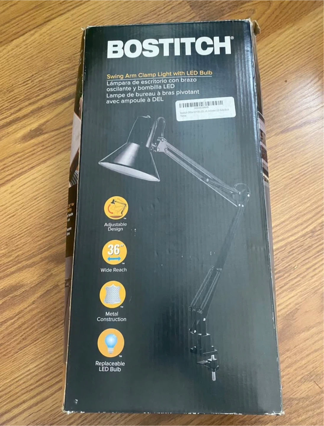 Bostitch swing arm desk lamp🥕 - photo 3