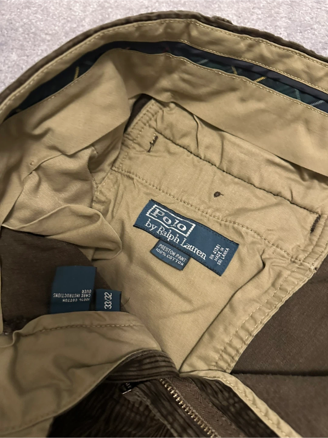 Ralph Lauren corduroy pants - photo 3