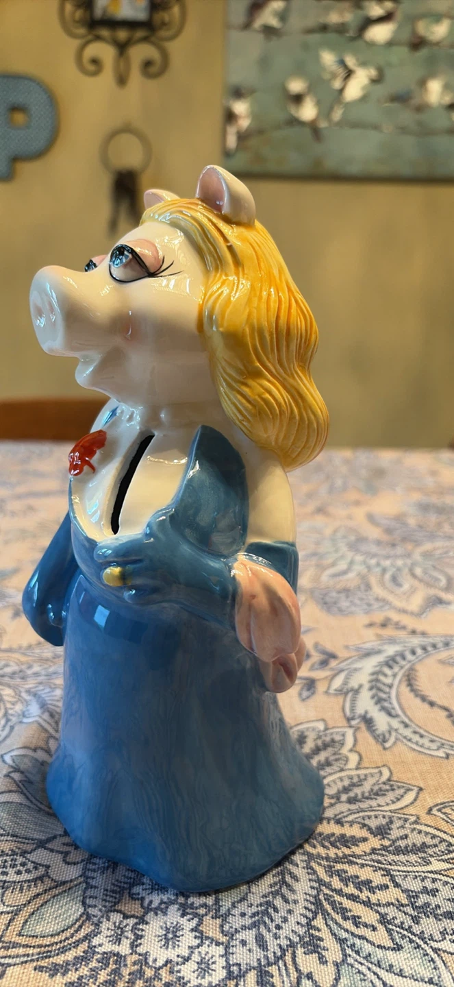 Vintage 70’s/80’s Miss Piggy Muppets bank from Sigma - photo 2