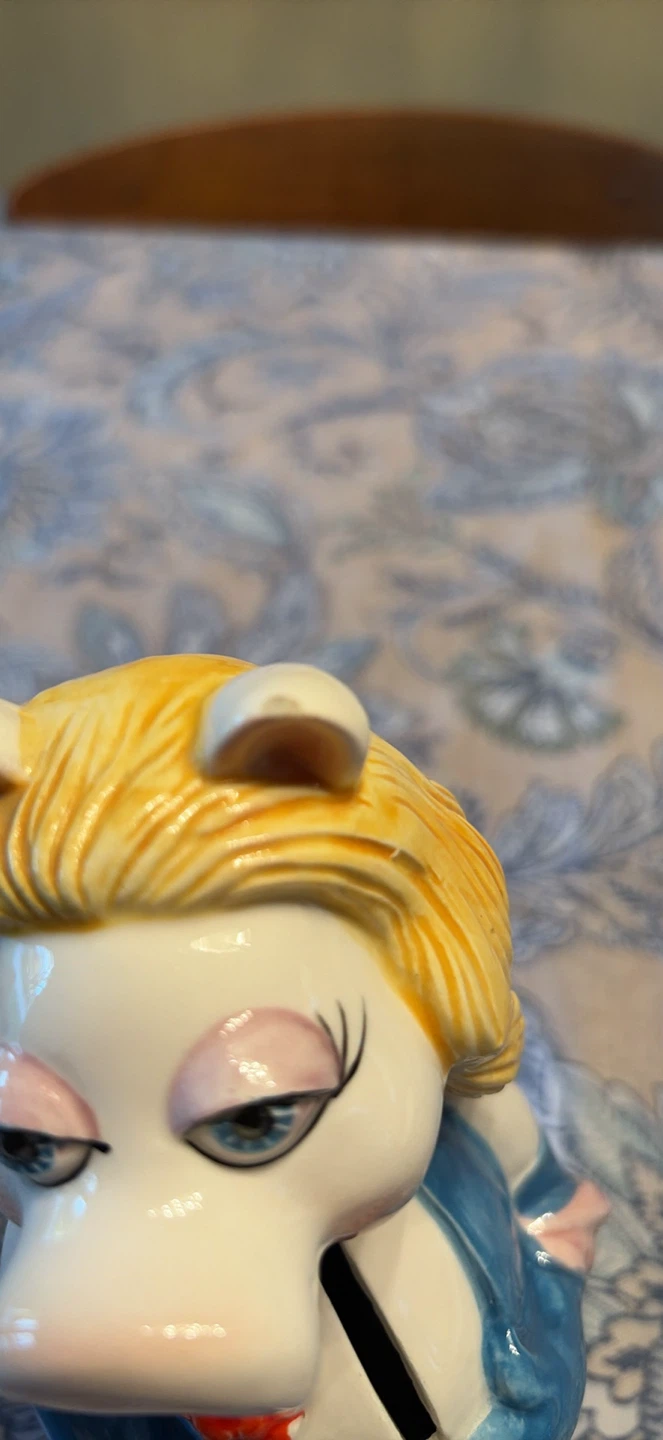 Vintage 70’s/80’s Miss Piggy Muppets bank from Sigma - photo 5