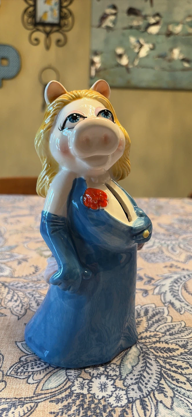 Vintage 70’s/80’s Miss Piggy Muppets bank from Sigma