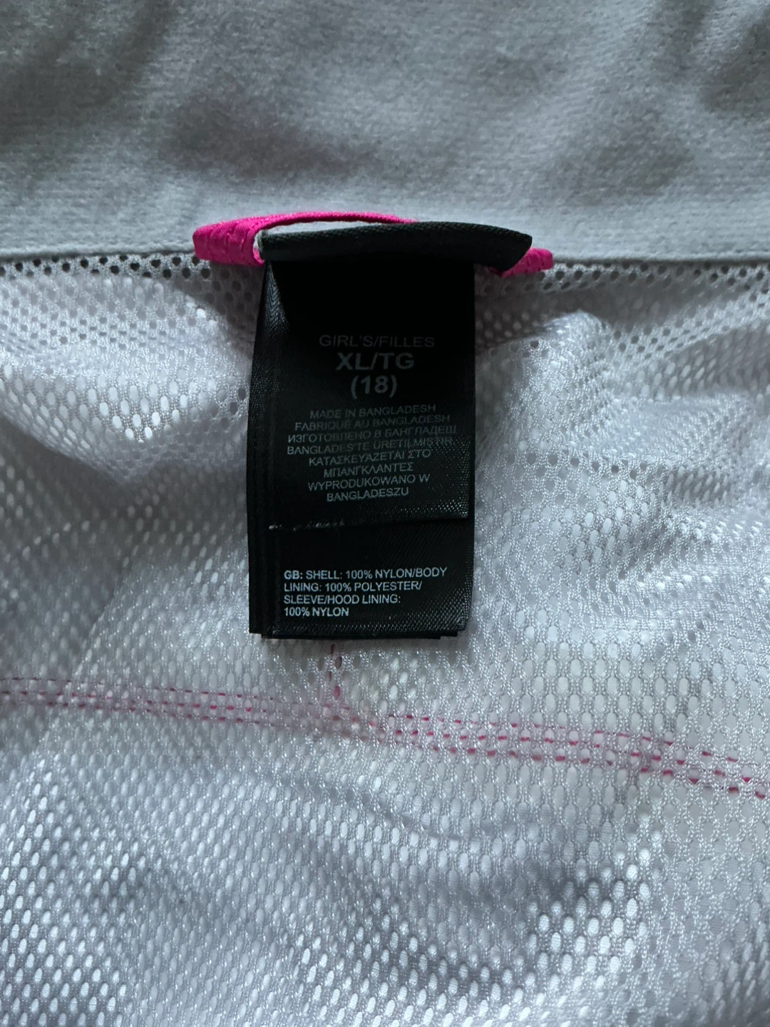 The North Face Girl's XL/TG (18) Pink Jacket - photo 3