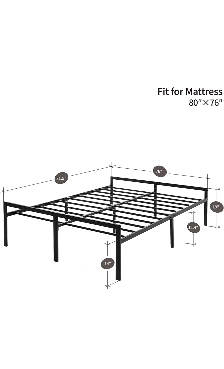 King size bed frame in brand new condition - photo 3