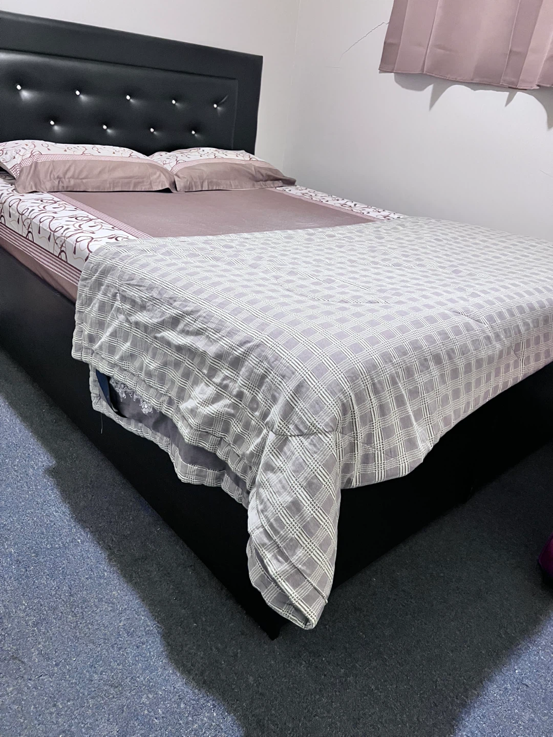 Queen storage box bed