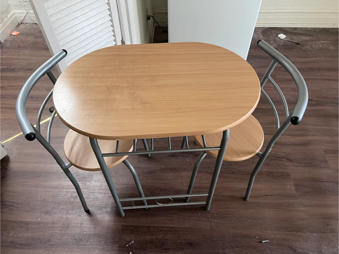 Small Dining Table Set with 2 Chairs