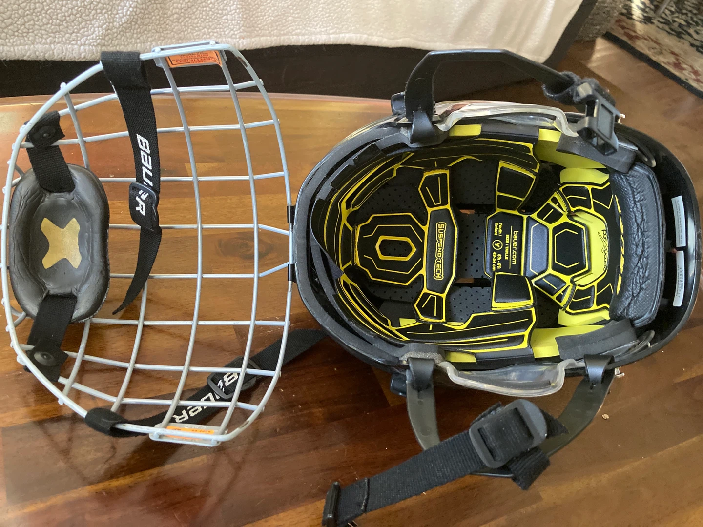 🥕Bauer Re-Akt Hockey Helmet - Youth Size - photo 3