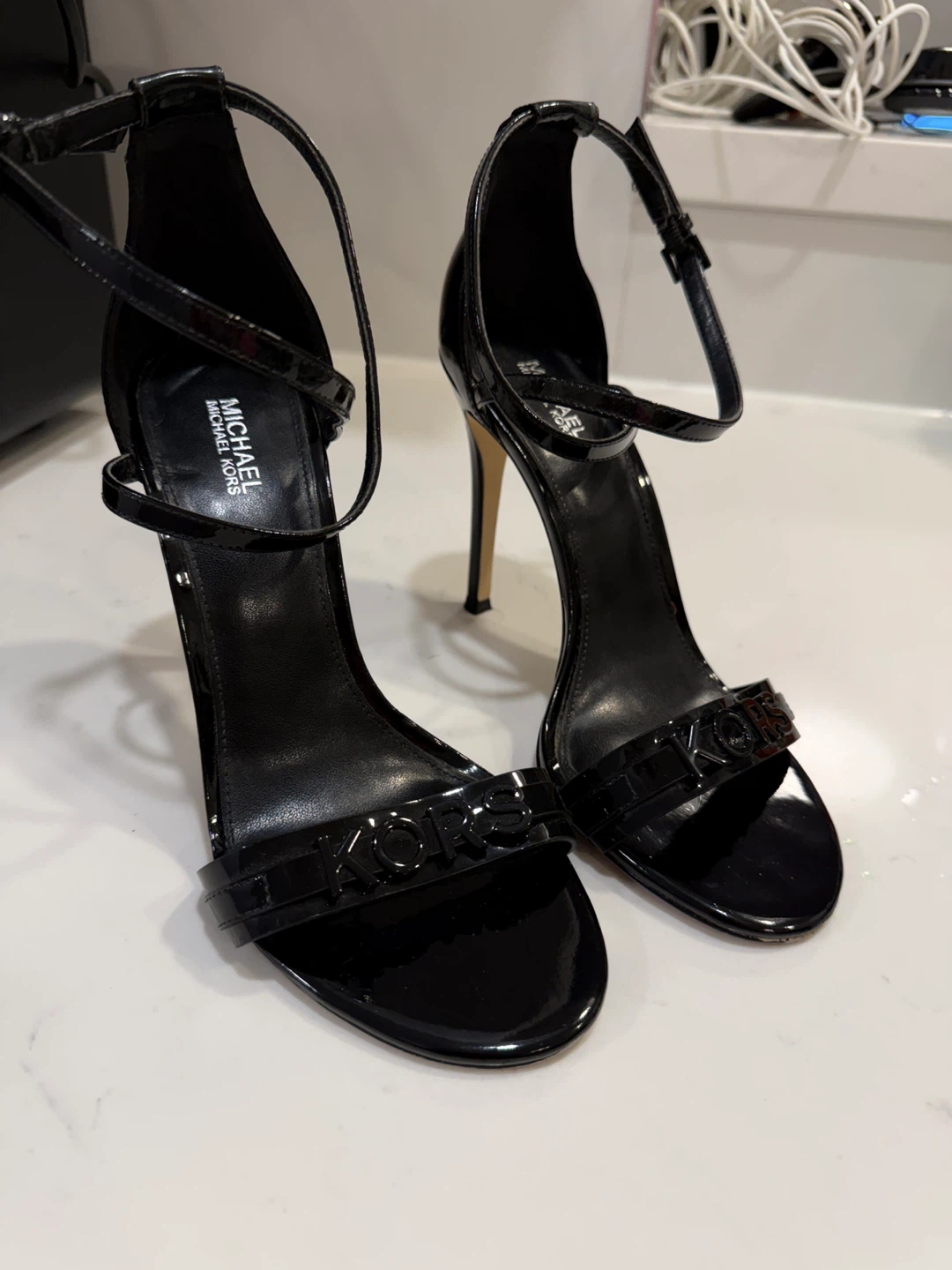 Michael Kors Black Heels 7.5