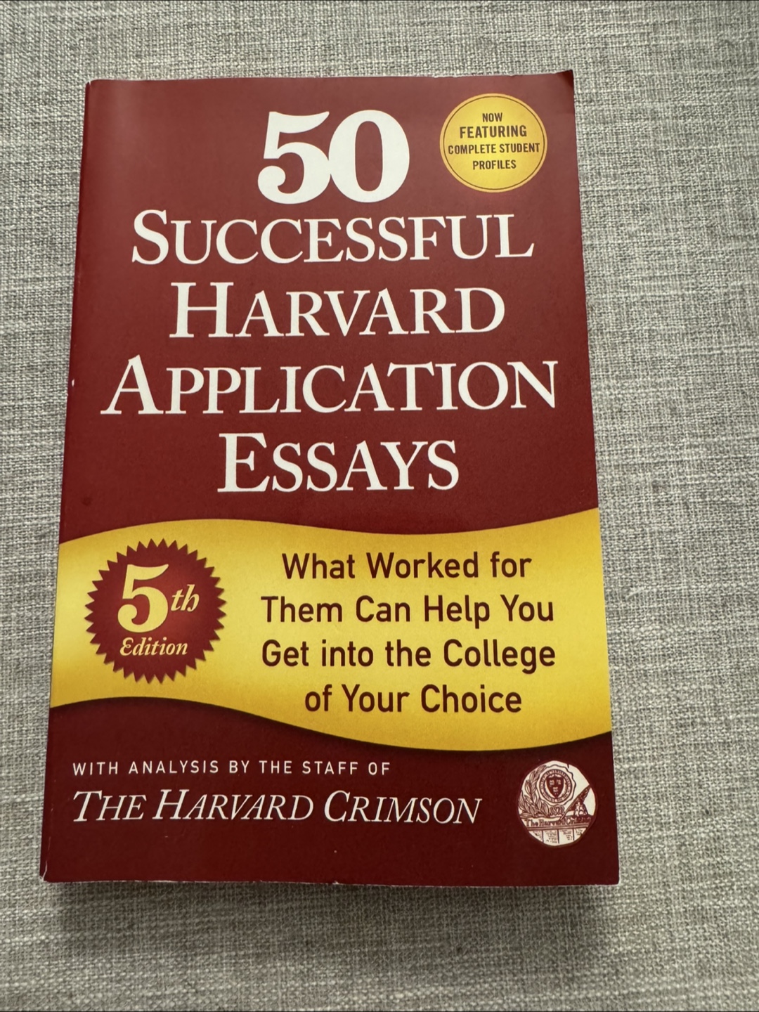 50 Successful Harvard Application Essays