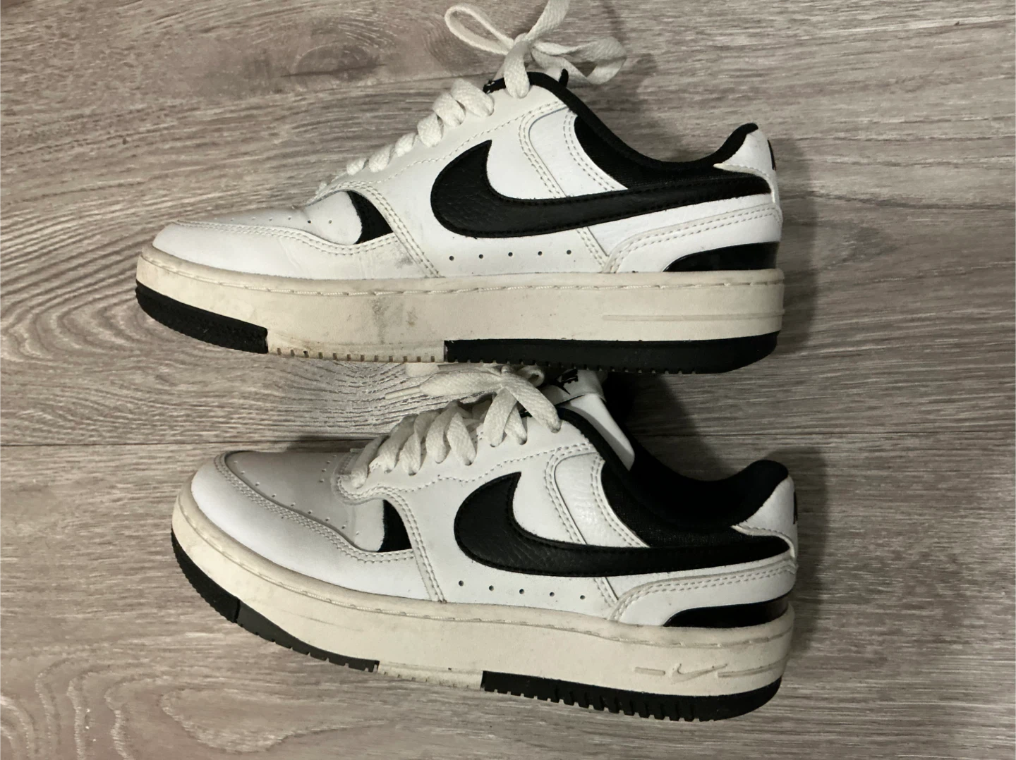 Nike Court Vision Low Sneakers - Size 6 - photo 2