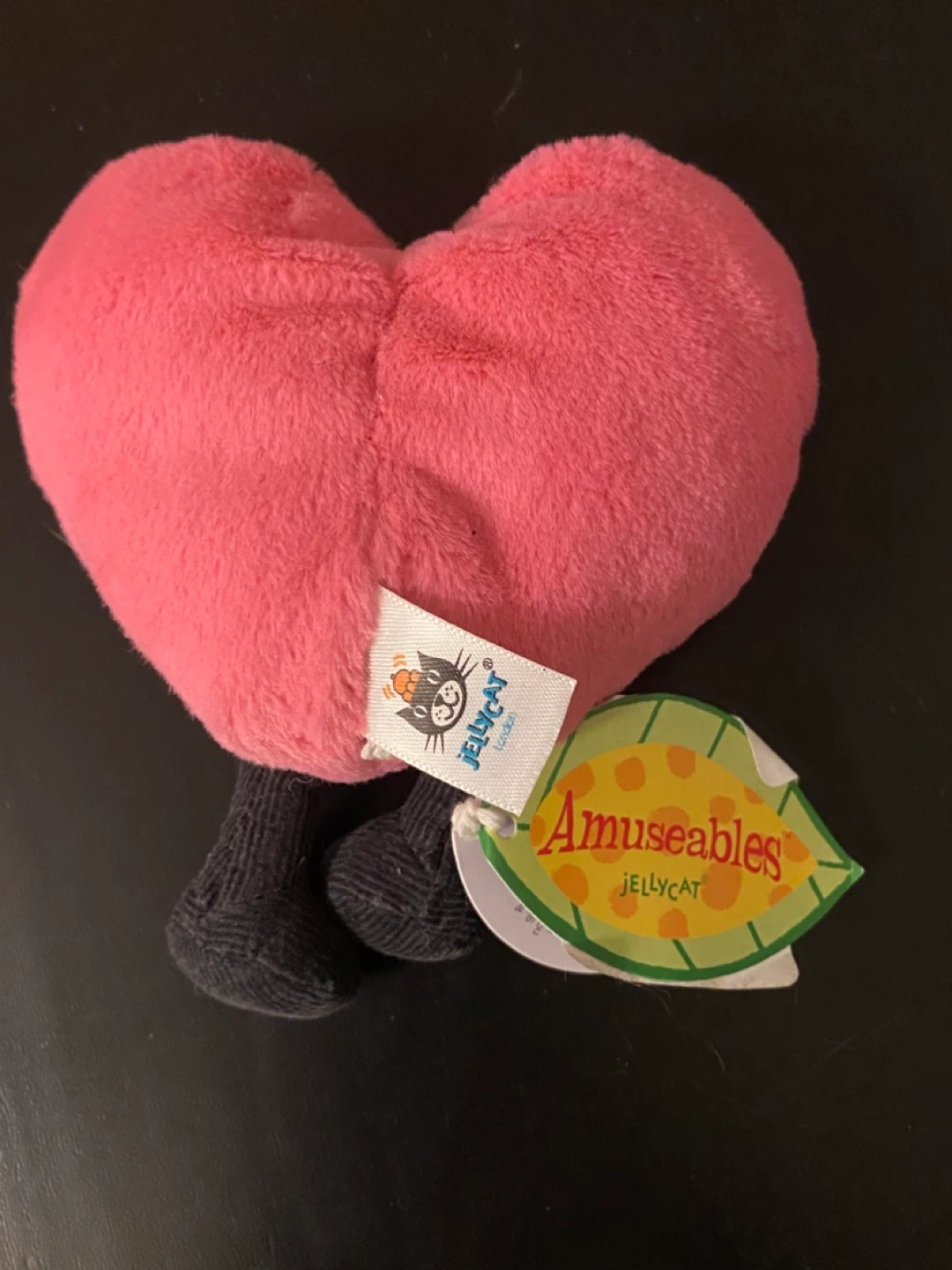 NEW! Valentine Retired Jellycat Heart Plush Toy with tags! - photo 2