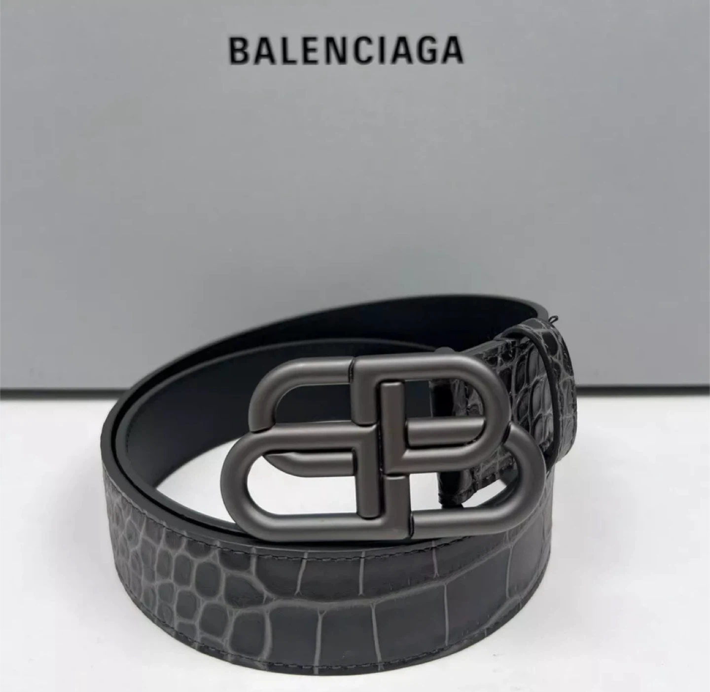 Balenciaga Croc Belt