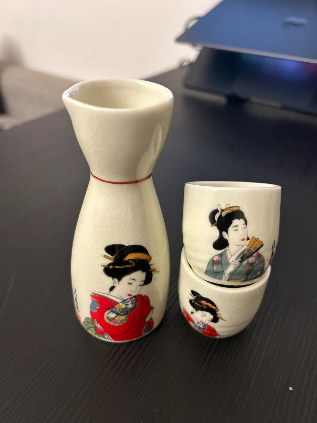 Sake Set - Carafe and Cups - photo 5