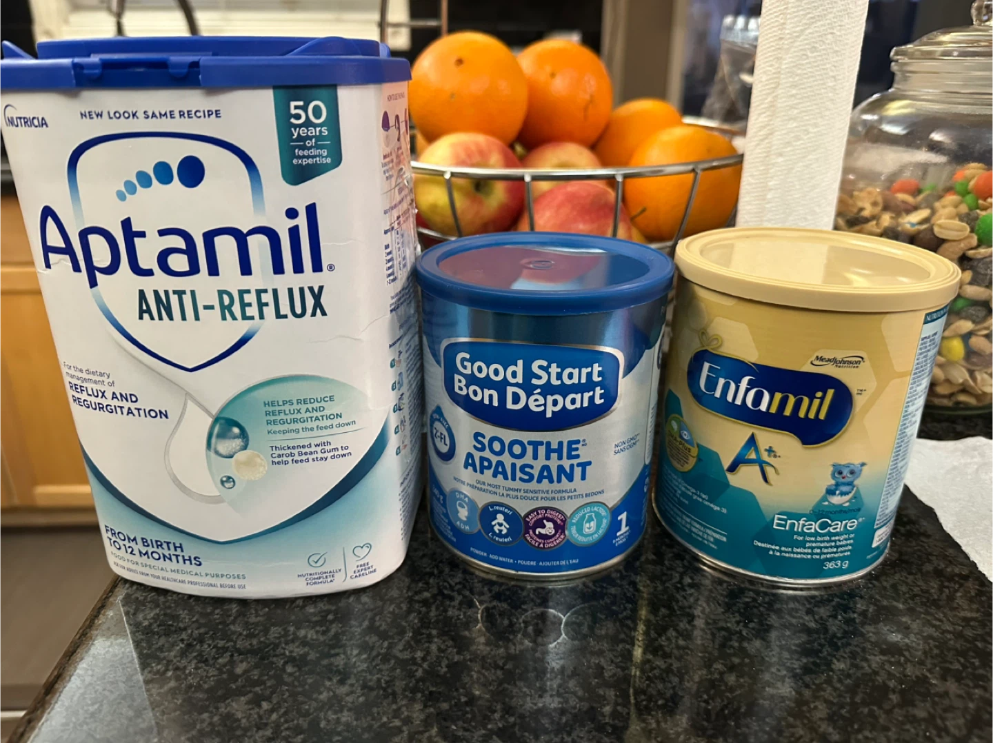 Free Aptamil Anti-Reflux, good start soothe , enfamil A+ Formula