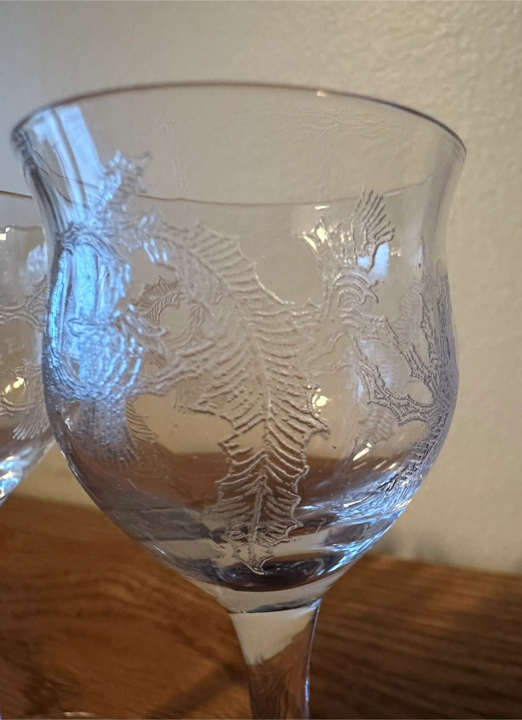 Vintage Thistle Cordial Glasses - photo 4