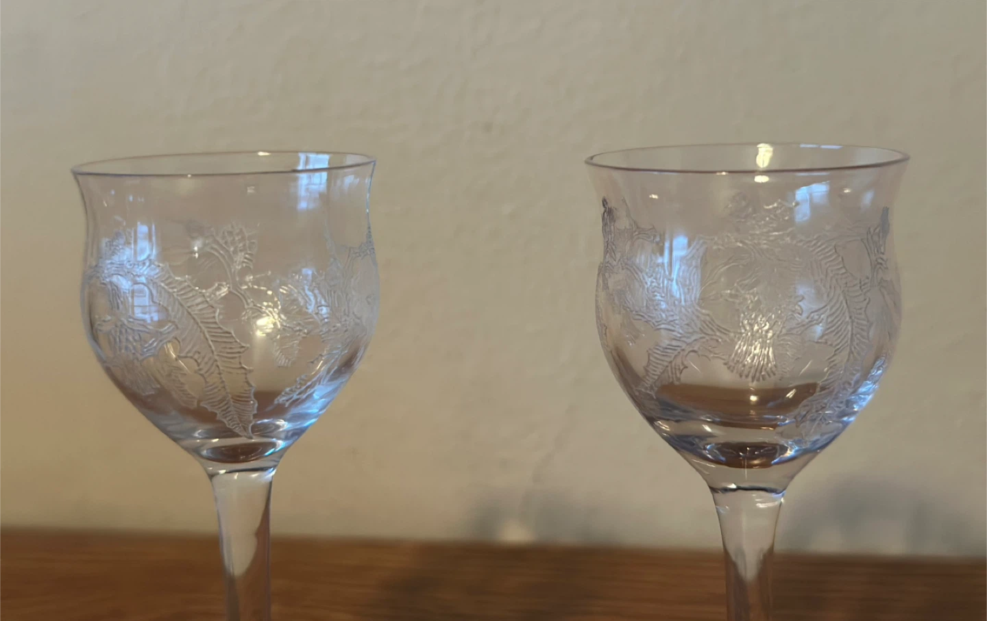 Vintage Thistle Cordial Glasses - photo 2