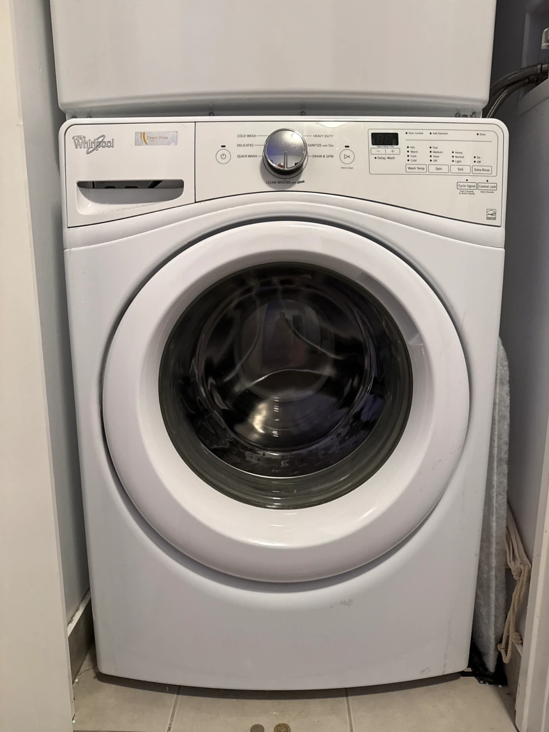 Whirlpool washer and Electric Dryer