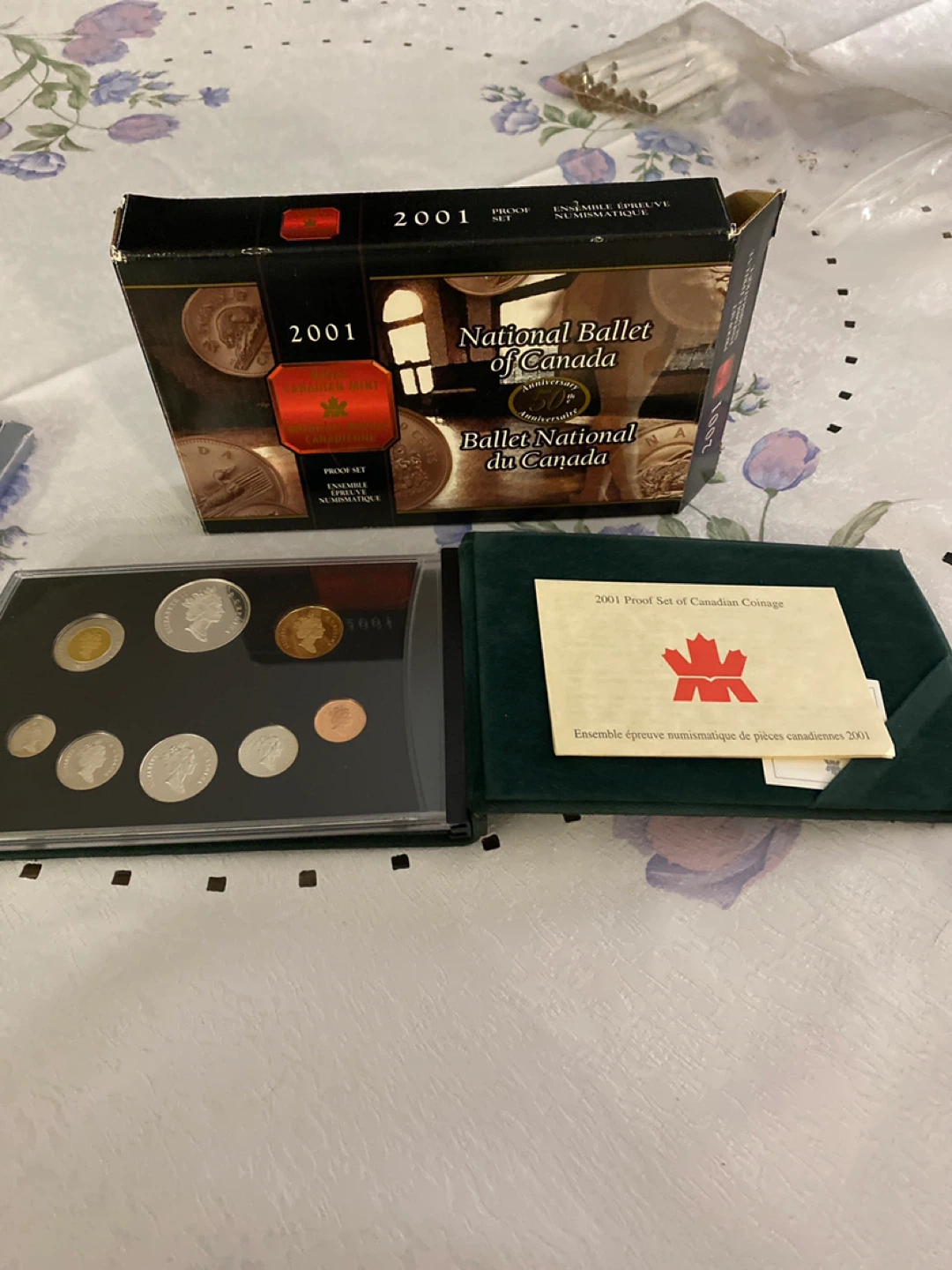 2001 Proof Set of Canadian Coinage - photo 2