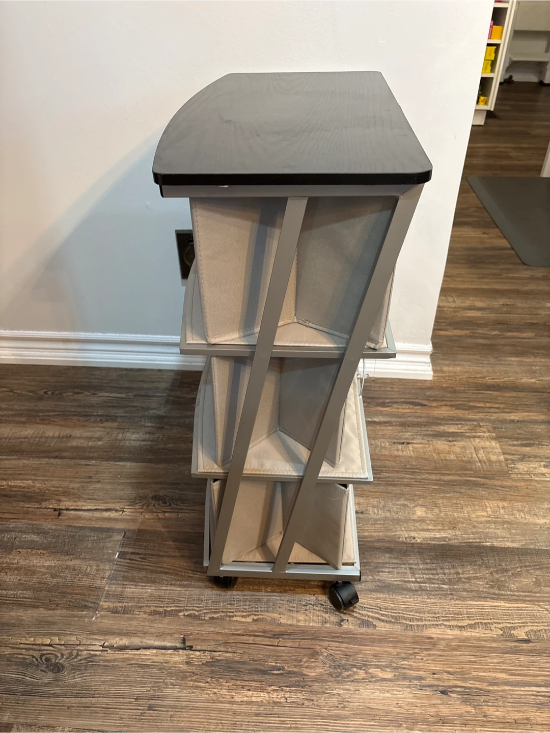 3-Drawer Storage Tower - Grey - photo 3