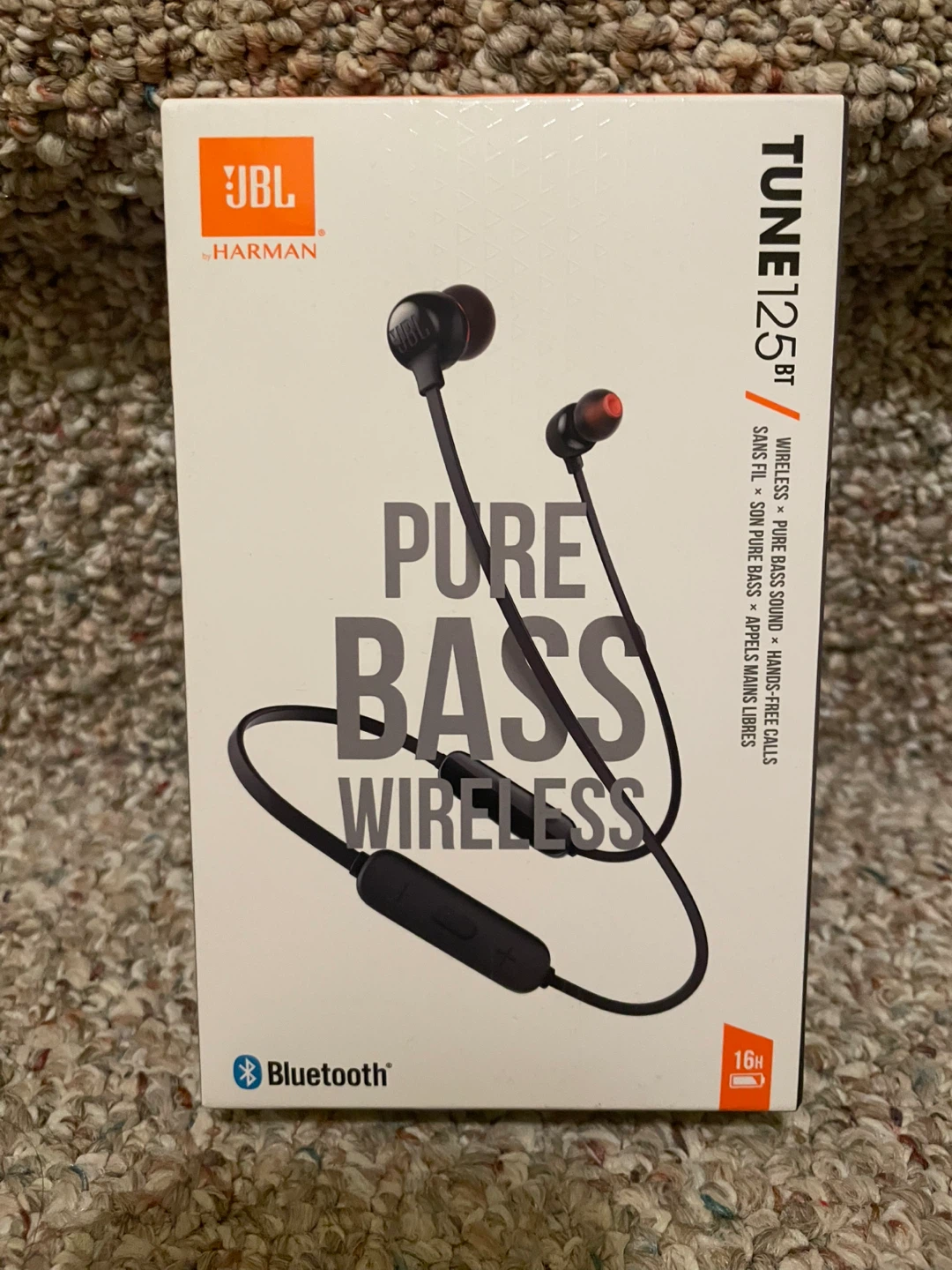 New JBL Tune 125BT Wireless Earphones