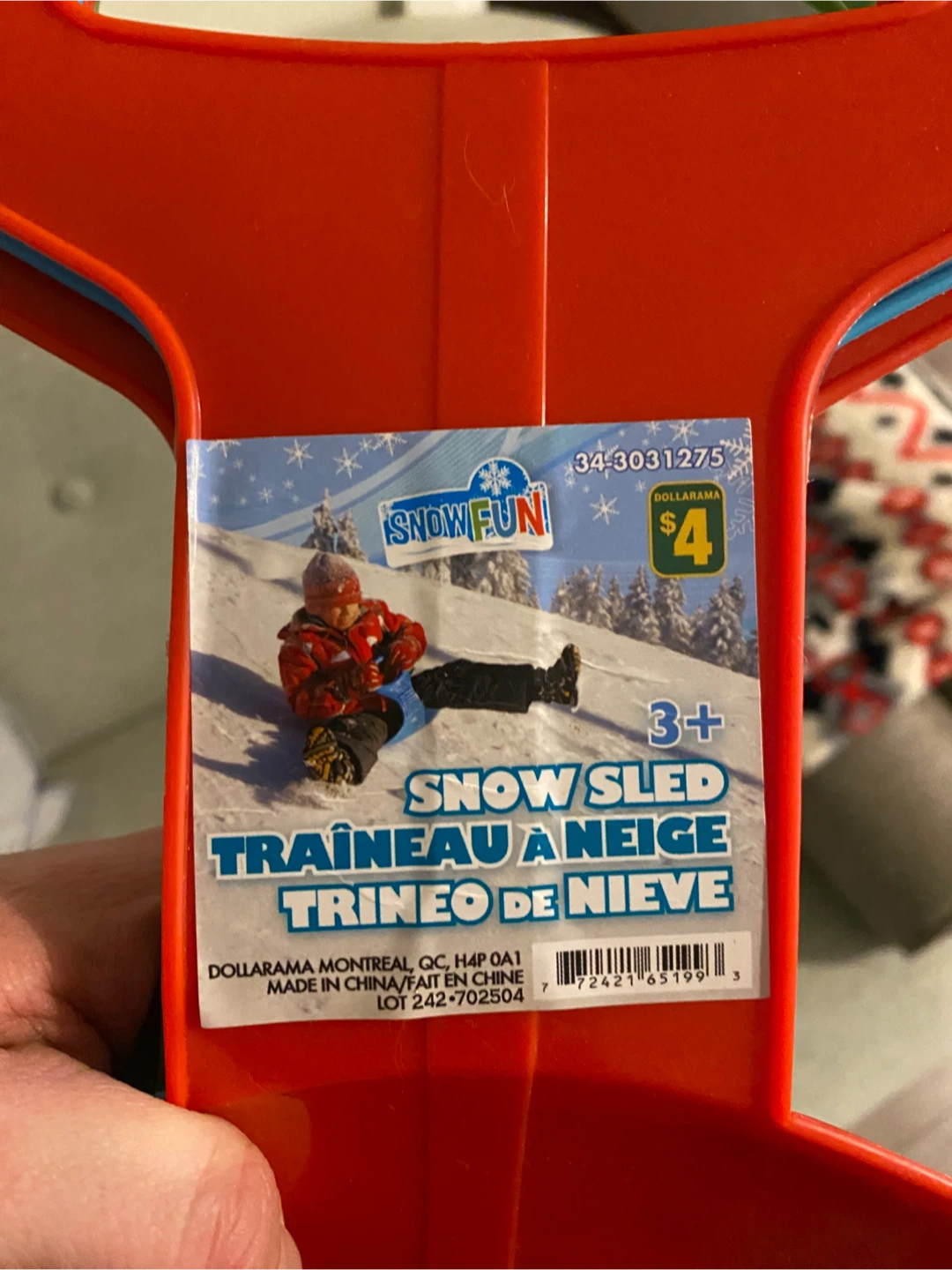 Snow Fun Snow Sled - photo 4