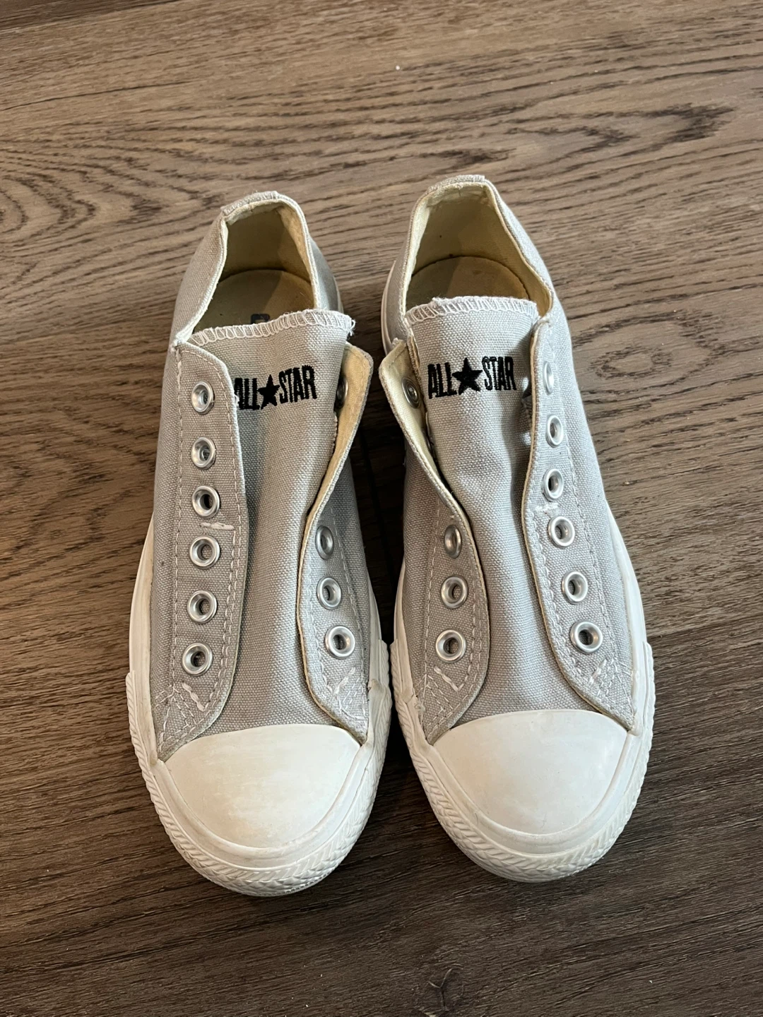 Converse All-Star Grey Slip Ons