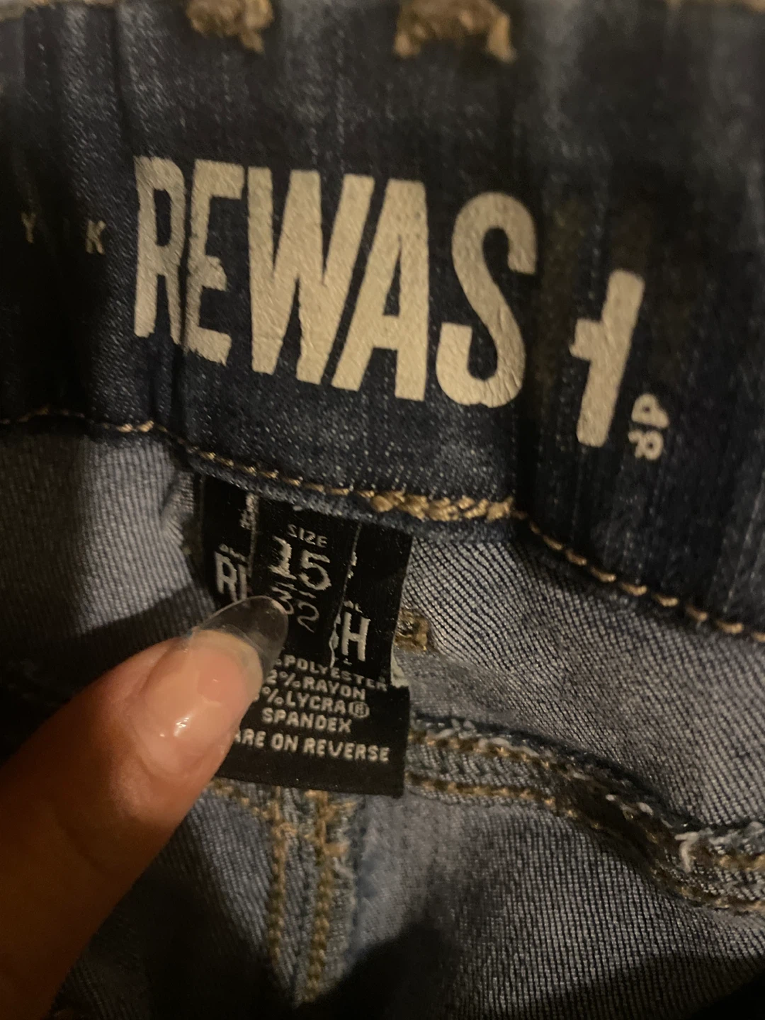 Woman jeans size 15 - photo 2