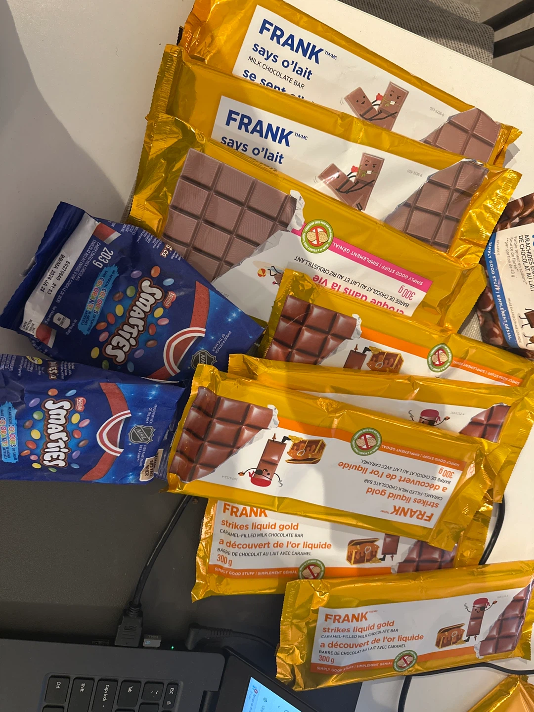 FRANK Milk Chocolate & Caramel Bars