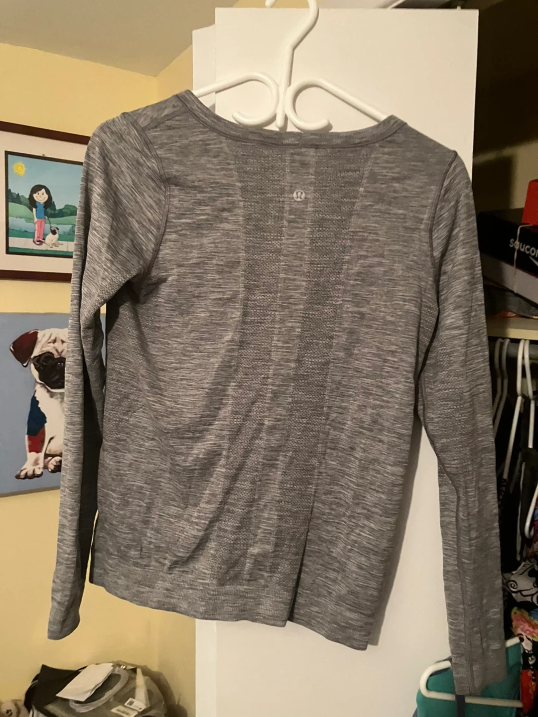 Lululemon Grey Long Sleeve Top - photo 2