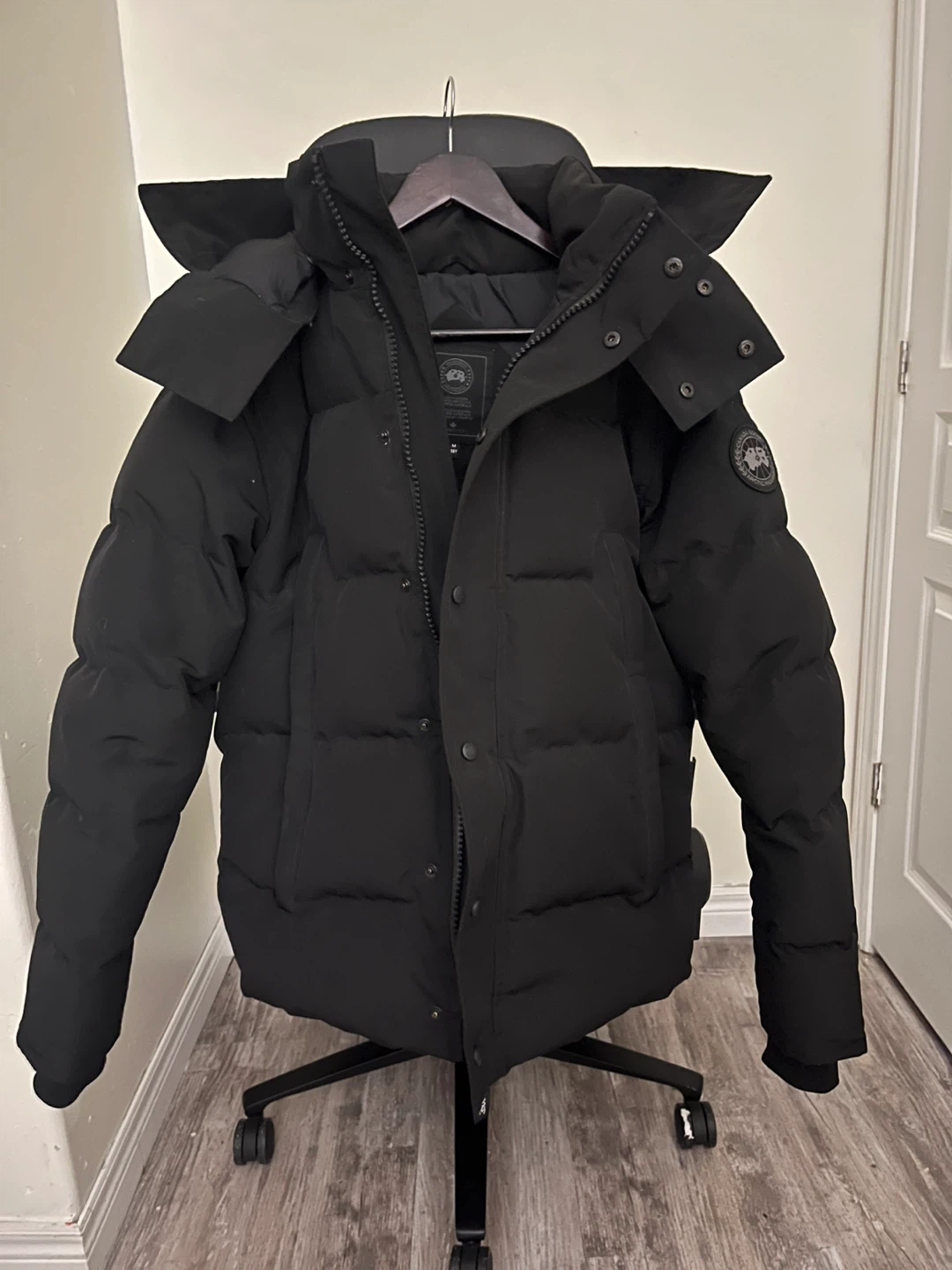 Canada Goose Black Down Parka