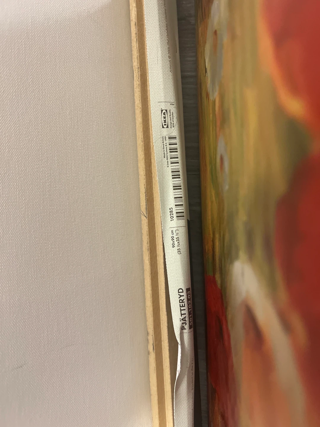 IKEA PJÄTTERYD Audrey Hepburn Canvas Art 35x35" - photo 2