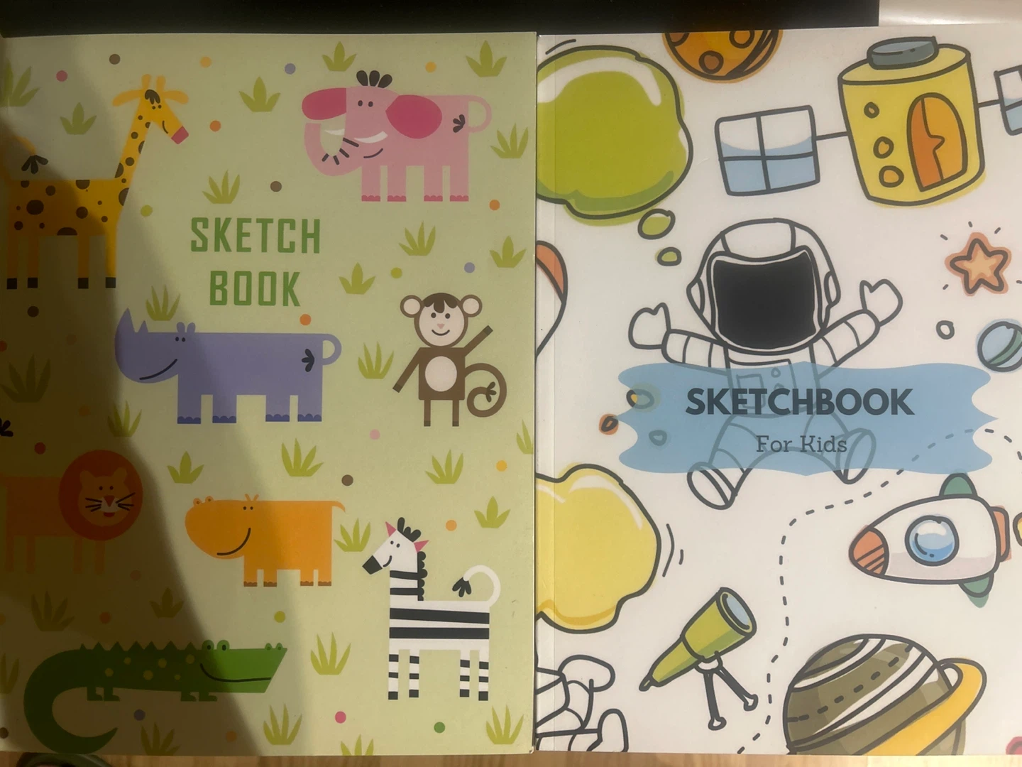 Two new Sketchbooks for Kids