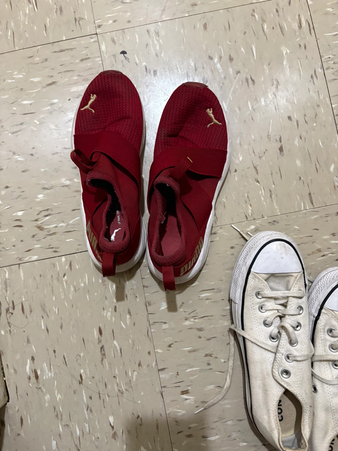 Puma Red Training Shoes