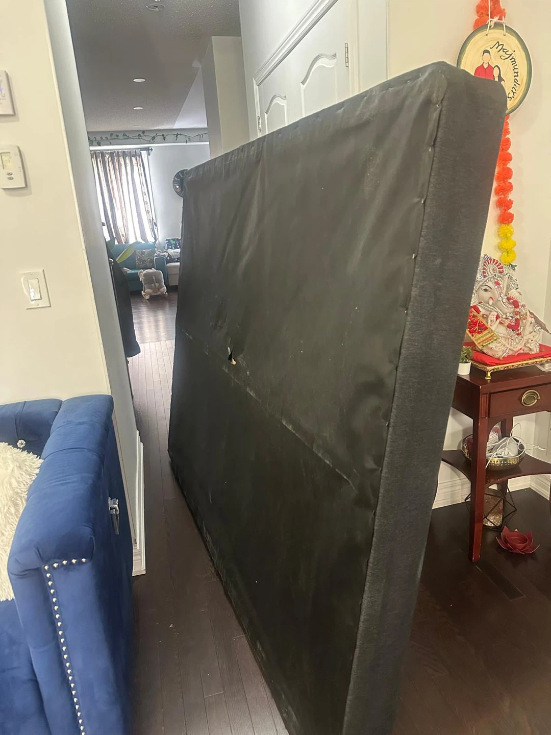Queen Size Bed Frame - Grey - photo 2