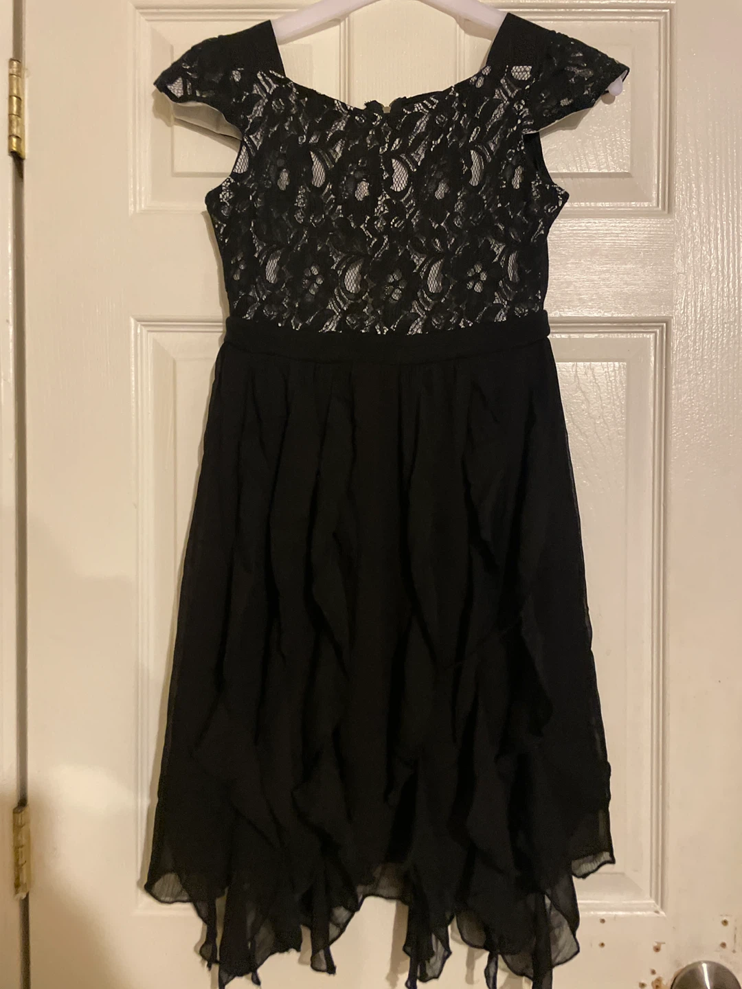 Black Lace girl  Dress - 14