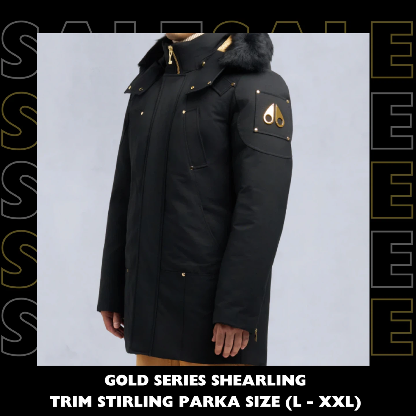 Moose Knuckles Gold Series Stirling Parka (L-XXL)