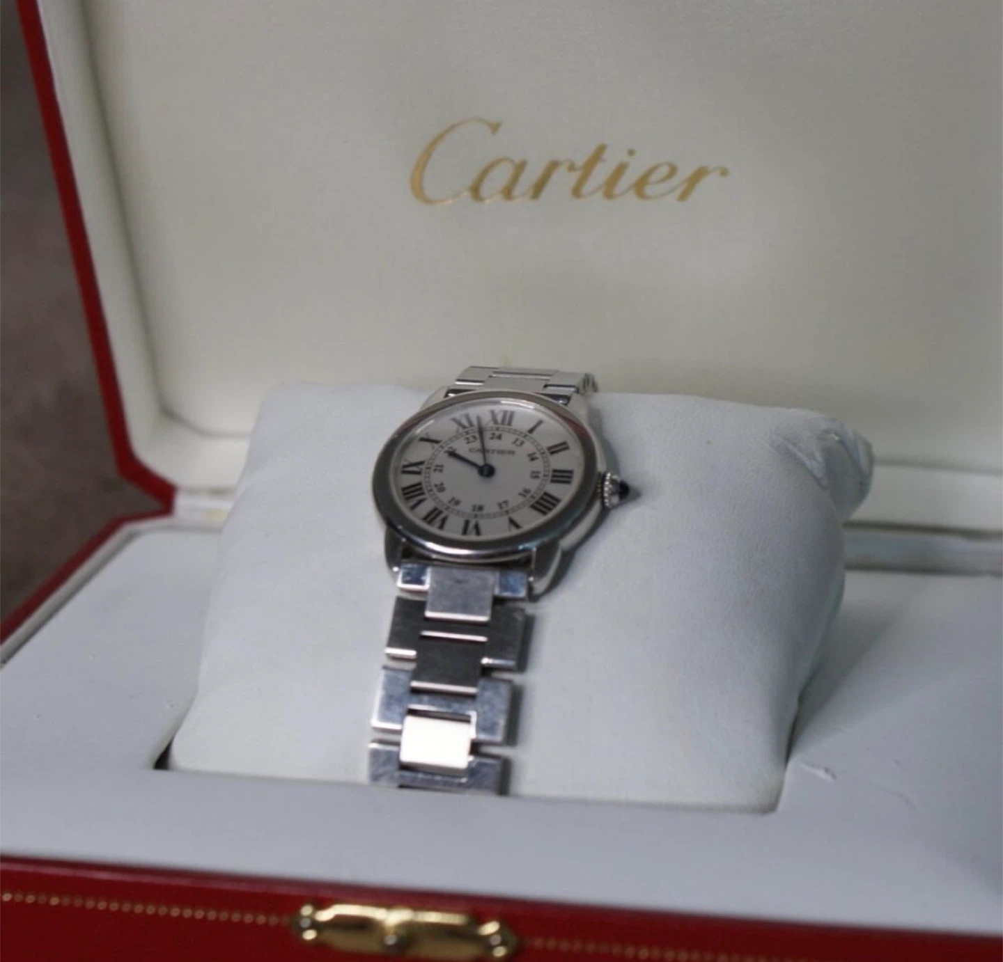 Cartier Ronde Solo Stainless Steel Watch 29mm