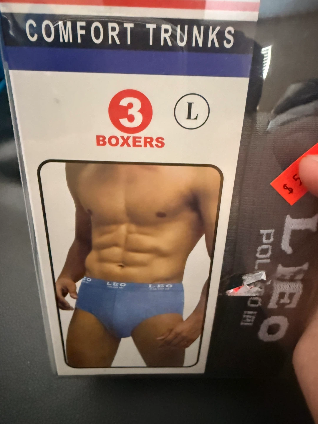 LEO POLDO Comfort Trunks Boxers - Size L (3 Pack) - photo 3