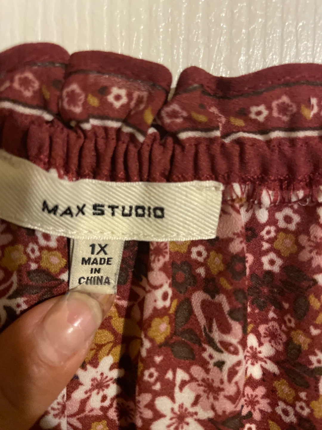 Max Studio Floral Blouse - 1X - photo 4