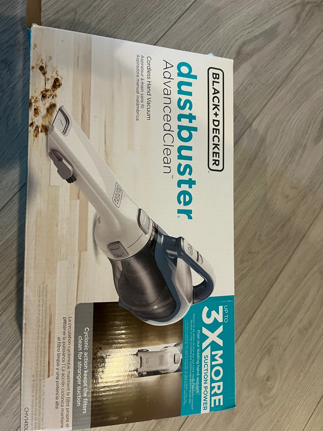 Black+Decker Dustbuster AdvancedClean Cordless Hand Vacuum
