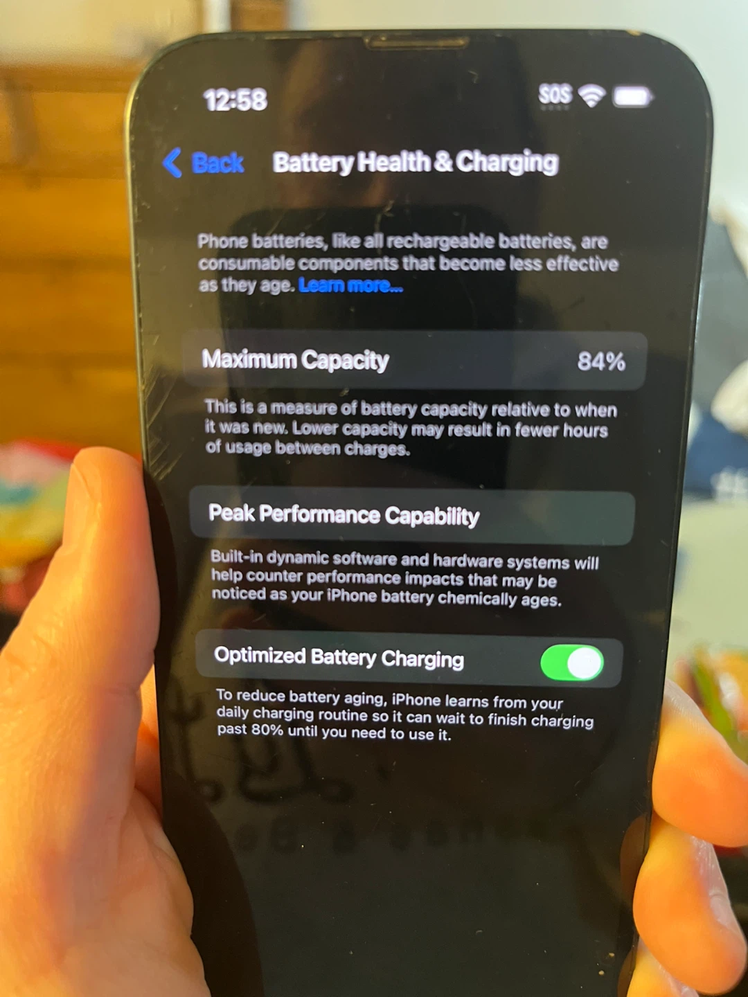 iPhone 13 128GB Midnight (Cracked) - photo 5