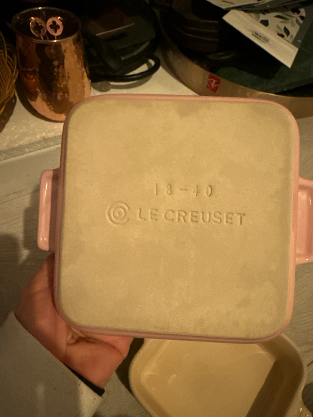 Le Creuset Pink Rectangular Baking Dish 18-40 - photo 2