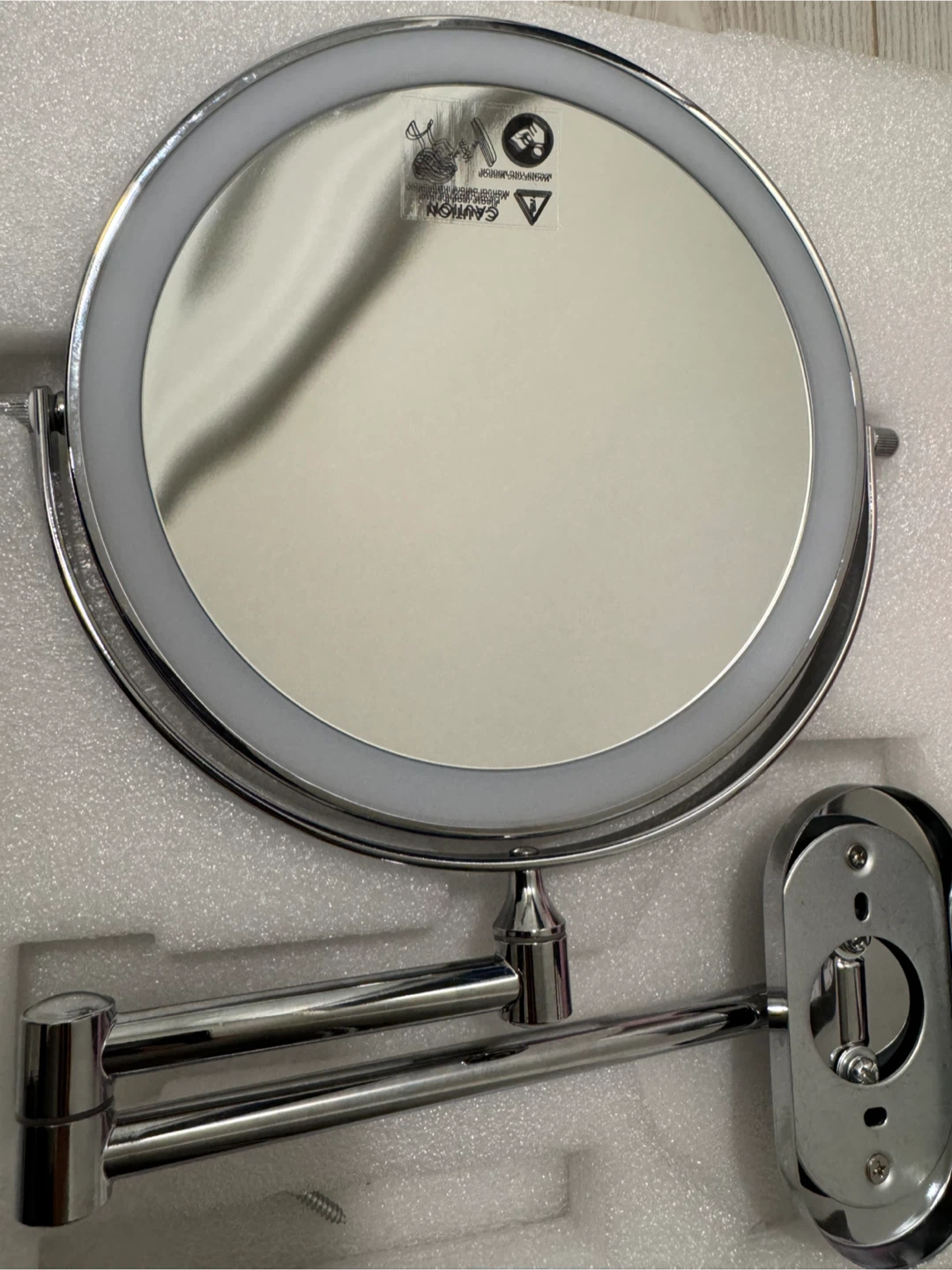 Wall Mounted LED Makeup Mirror - photo 4