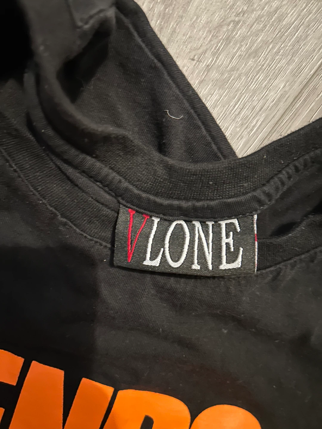 VLONE Friends Black & Orange Tee - photo 3