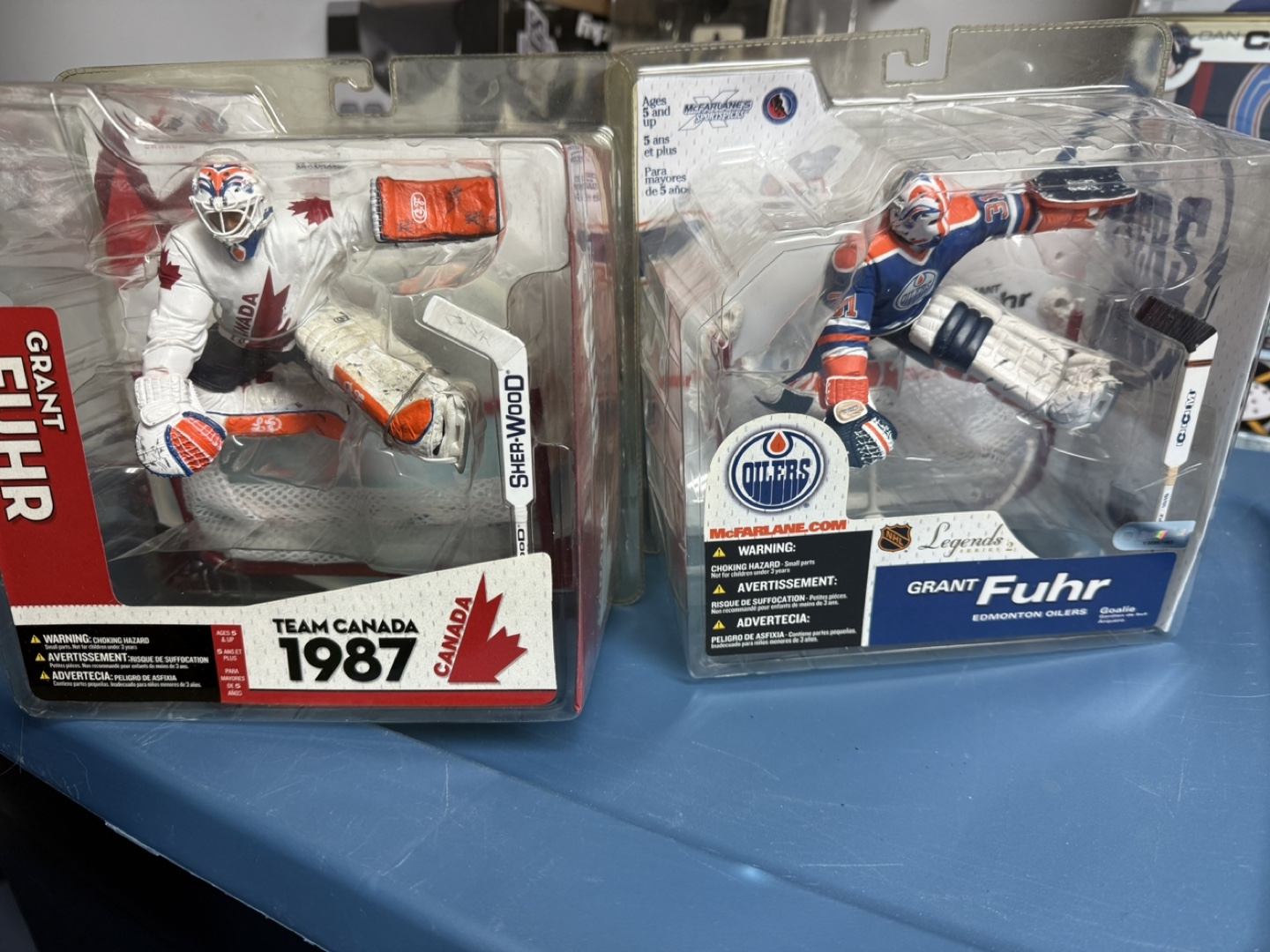 Grant Fuhr McFarlane Legends Action Figure