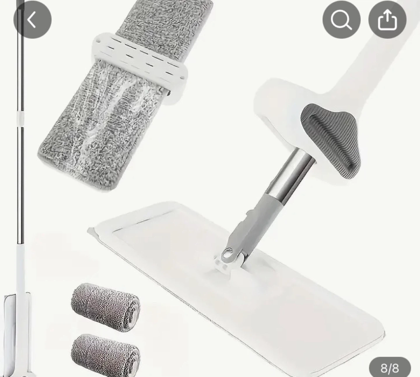 [Brand New] Hand-Free Rotating Mop - Never Used 🥕
