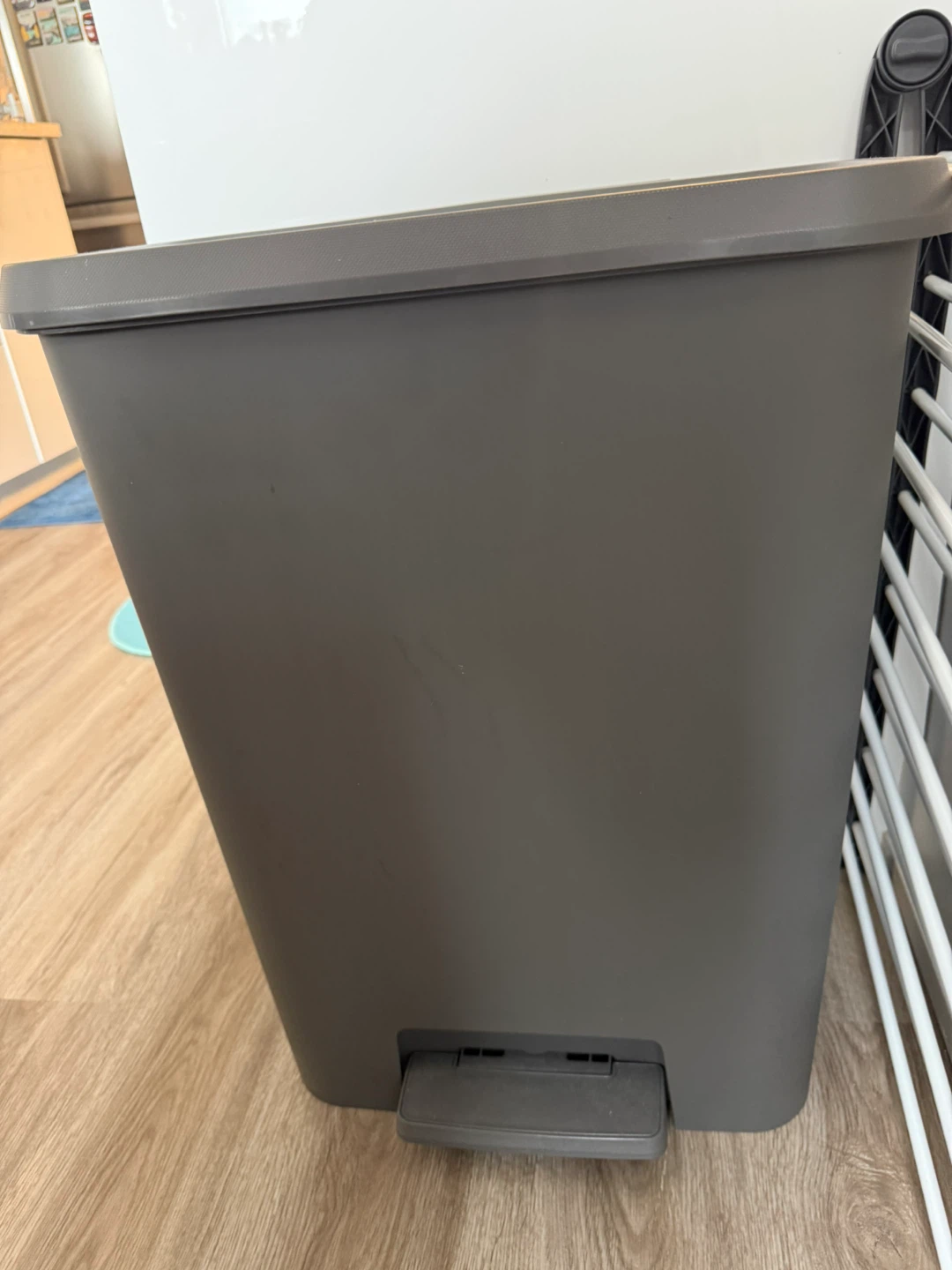 Knockla Step/ Pedal Bin 50L- Grey- Brand New