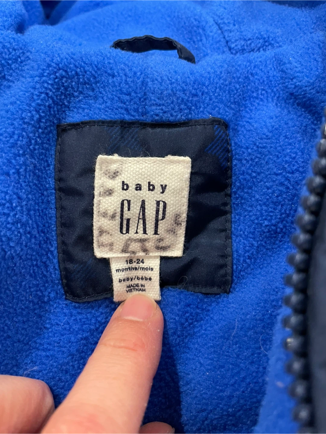 Baby Gap Puffer Snowsuit - 18-24 Months - photo 2
