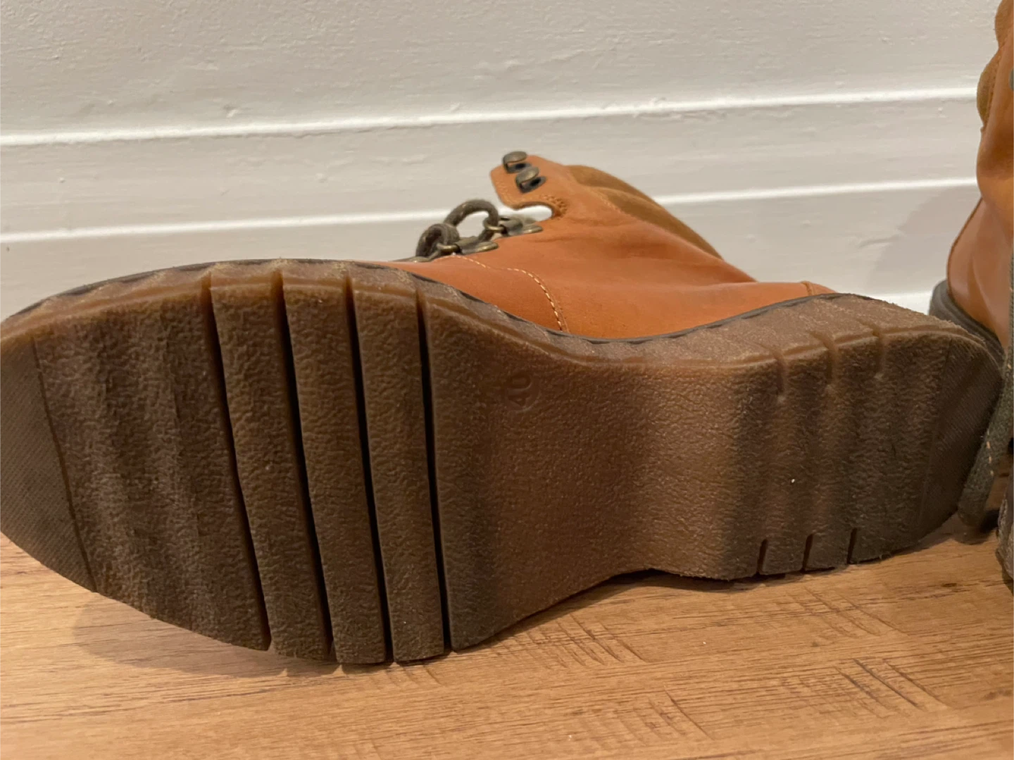 Brown Leather Boots - Size 40 - photo 4