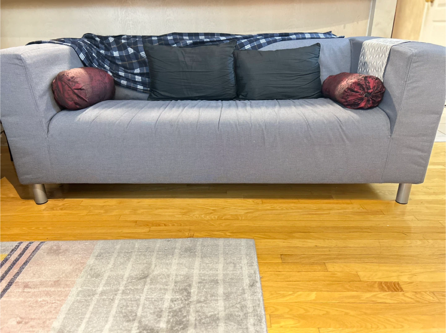 IKEA 2-Seat Sofa - Grey