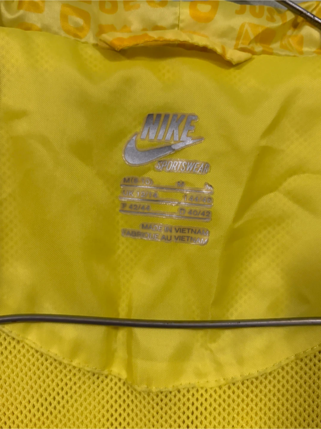 Nike Windrunner Jacket - Yellow, Black & Red - Size M - photo 2